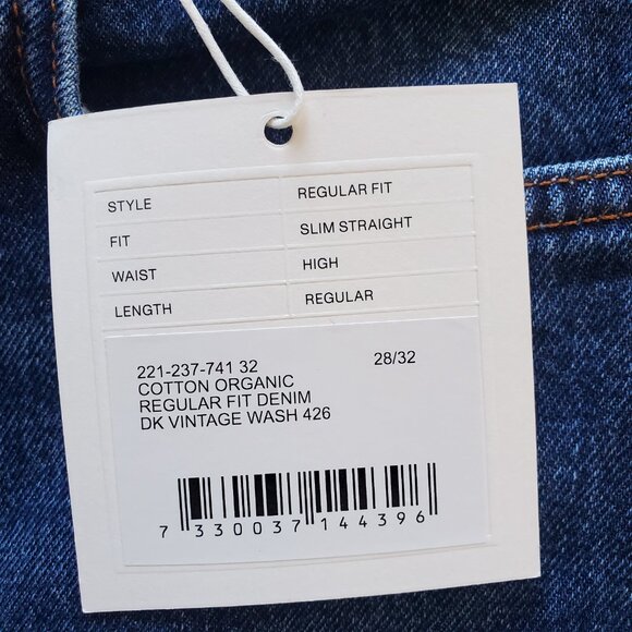 TOTEME ! High slim Straight Regular Fit Organic Cotton (28/32) - Picture 6 of 13